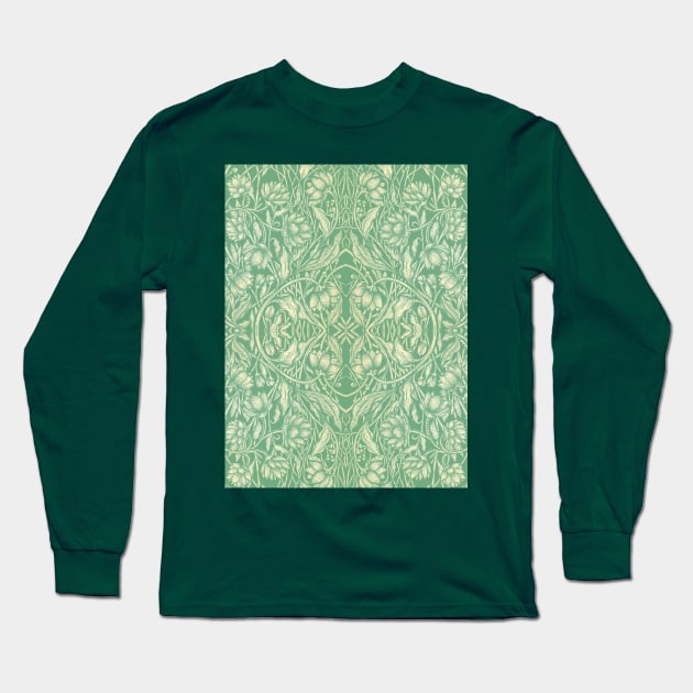 Floral Pattern 4 Long Sleeve T-Shirt by GeeTee